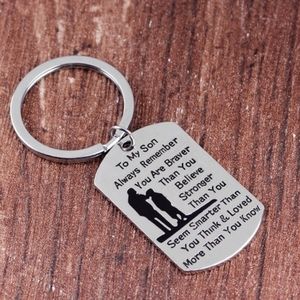 ‼️CLEARANCE PRICE FIRM‼️💙To My Son Keychain💙
